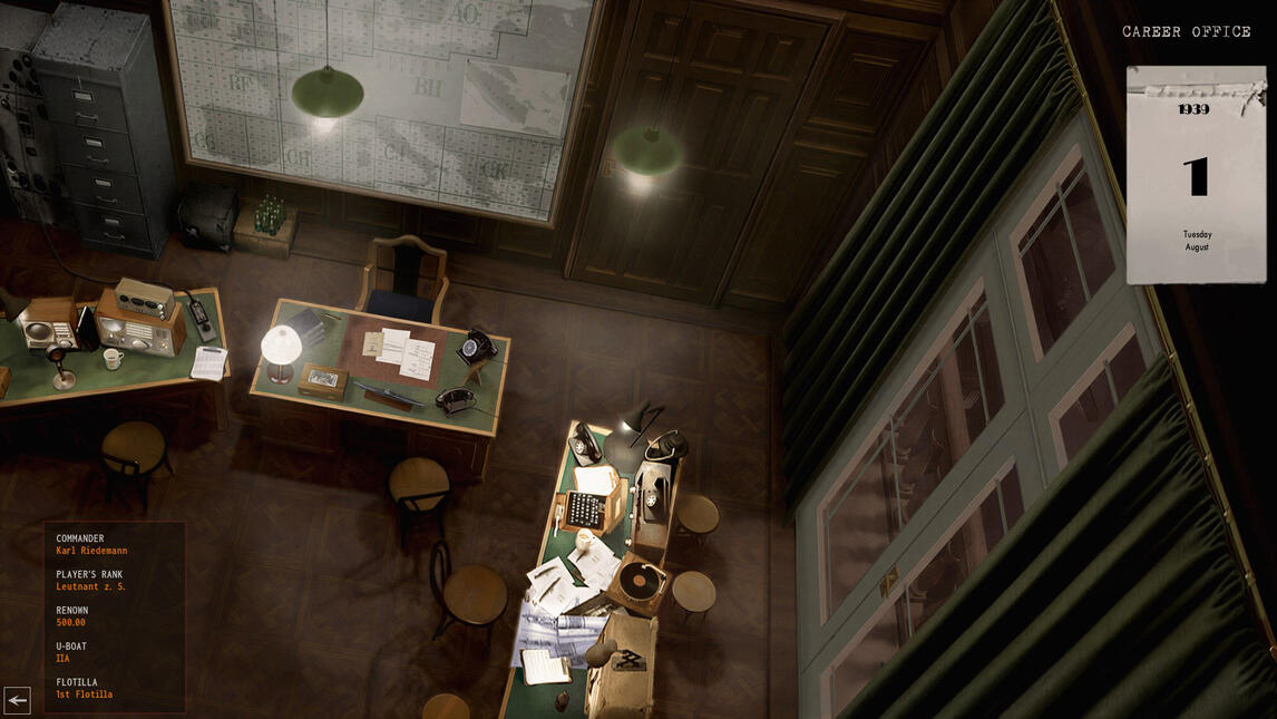 New GUI - Career Office screen - GWX Knight's Cross