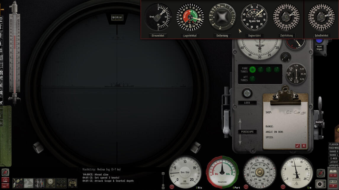 New GUI - Optics screen TDC controls access - GWX Knight's Cross