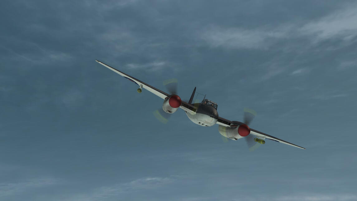 DeHavilland Mosquito - one of many new and re-skinned aircraft models - GWX Knight's Cross